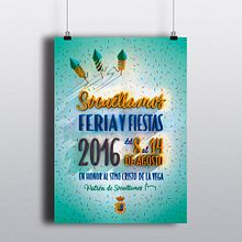 Cartel Feria Ein Projekt aus dem Bereich 3D und Grafikdesign von María José Medina López - 23.05.2016