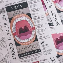 Veus Polipoètics. Projekt z dziedziny  Reklama,  Manager art, st, czn, Br, ing i ident, fikacja wizualna,  Kolaż, Komiks, Grafika ed, torska, W, darzenia, Projektowanie graficzne i Grafika wektorowa użytkownika Luis Jordán - 23.05.2017