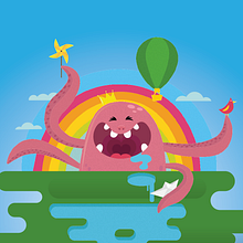 Illustration for a job selection in King Barcelona. Design project by Carolina Carvalho - 05.23.2017