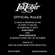 Inktober 2016. Un proyecto de Ilustración tradicional de Fernando Moreno - 31.12.2016