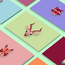 ANIMALS. Un progetto di Design e Illustrazione vettoriale di Emeline Bon - 24.05.2017