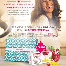 Página publicitaria de Guapabox para la revista 'Gente saludable'. Un proyecto de Dirección de arte y Diseño gráfico de Beatriz Roberto - 24.05.2017