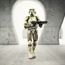 Star Wars 41st Elite Corps Kashyyyk Trooper. Photograph project by David Brat - 05.24.2017