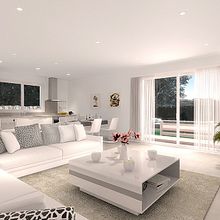 Render e integración con imagen real de una urbanización. 3D project by Artic 3D - 05.25.2017