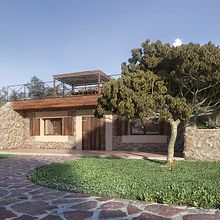 Render de un refugio bioclimático. 3D project by Artic 3D - 05.25.2017