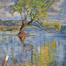 PAISAJE. Projekt z dziedziny  Sztuki piękne, Grafika ed, torska, Projektowanie graficzne, Trad, c i jna ilustracja użytkownika Juanjo Suarez - 15.01.2018