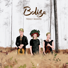 Diseño e ilustraciones del disco "Paisajes y encuentros" de la banda finlandesa BELIZE. Fine Arts, Art Direction, Design, Product Design, Graphic Design, Traditional illustration, Lettering, Packaging, Advertising, T, and pograph project by Cristina Jiménez - 05.26.2017