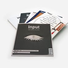Input Magazine . Art Direction, Editorial Design, and Graphic Design project by Paula de Lucas - 02.10.2017