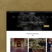 LeMariage.ma. Web Design, and UX / UI project by Jimena Catalina Gayo - 03.01.2016