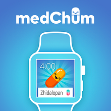 medChum App Concept. Br, ing, Identit, Interactive Design, Traditional illustration, and UX / UI project by Jimena Catalina Gayo - 09.01.2015