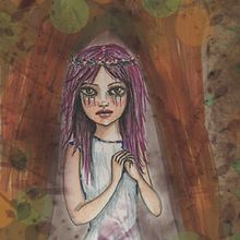 Nuevo proyecto prayer . Ilustrație tradițională de Nieves Ferragut - 05.29.2017