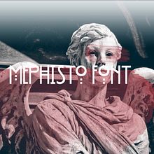 Mephisto Font. Un progetto di Design, Graphic design e Tipografia di Asen Catharsis - 29.05.2017