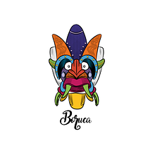 Boruka. Traditional illustration, Vector Illustration, and Digital Illustration project by Gregorio Roldán - 03.27.2017