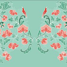 Texturas. Inspiradas en retablo del Museo del Carmen Alto, Quito - Ecuador.. Design, and Graphic Design project by Alexandra Maldonado - 01.12.2017