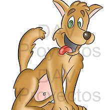 Perro en Illustrator. Vector Illustration project by David Pérez López - 05.30.2017