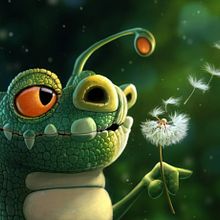 sweet lizard . Animação, Animação de personagens, Design de personagens e Ilustração tradicional projeto de eduardo berazaluce - 31.05.2017
