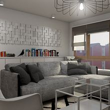 Reforma parcial de vivienda. Un projet de 3D, Architecture, Architecture d'intérieur , et Design d'intérieur de lubg - 31.05.2017