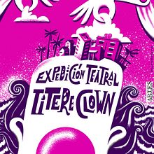 Cartel para gira de grupos teatrales. Graphic Design, Traditional illustration, Lettering, and Screen Printing project by Abdel de la Campa Escaig - 04.01.2017