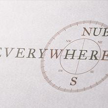 Logotipo Nuba Everywhere. Un proyecto de Diseño gráfico de Isabel Linares Nicolás - 02.06.2017