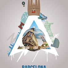 Flyer Barcelona - ¡LIVE FREE!. Design project by Marta Gómez Zárate - 06.02.2017