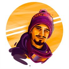Retratos digitales. Design gráfico e Ilustração tradicional projeto de Adrián Sánchez Mojica - 03.06.2017