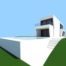 Casa unifamiliar. Un progetto di 3D di Nicolas Barbosa Vargas - 03.06.2017