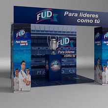 Stands FUD. 3D project by Julen Salazar - 04.12.2016