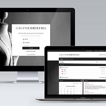 Portal Grupo Cortefiel. Design, and Web Design project by Gemma Cachorro Gómez - 06.05.2017