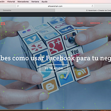 Mi Proyecto del curso: Creación de una web profesional con WordPress. Un proyecto de Diseño Web de Mario Rojas - 05.06.2017