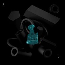 Mi Proyecto del curso: Introducción exprés al 3D: de cero a render con Cinema 4D. Un progetto di 3D, Direzione artistica e Character design di Alejandra Martinez Gonzalez - 06.06.2017
