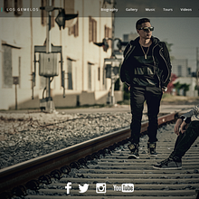 Website :  TICO Y JAVI - Parallax site. Design, Graphic Design, Interactive Design, Web Design, Lettering, T, and pograph project by Gustavo Chourio - 06.06.2017