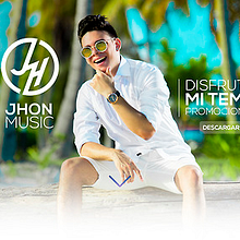 Website : Jhon Music. Design, Graphic Design, Web Design, Lettering, and Photo Retouching project by Gustavo Chourio - 06.06.2017