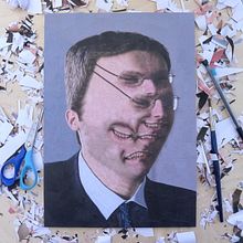 Revista Baffler, Edição nº 35 A Má Sociedade. Colagem e Ilustração tradicional projeto de Lola Dupre - 06.06.2017