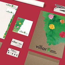 Villar Jardines Verticales Branding. Graphic Design project by Cristina Ygarza - 05.11.2017