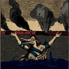 Cartel para la banda de metalcore jiennense Let the Ocean Scream con motivo de los Ciclos de Rock de Jaén 2017. Traditional illustration project by Spine Design - 04.26.2017