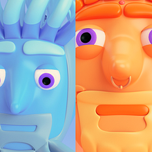 4colors4feels. 3D, Animation, Character Animation, To, and Design project by Eva Segen - 06.07.2017
