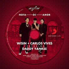 Stomper : Nota de amor - Wisin + Carlos Vives Ft. Daddy Yankee. Street Art, Design, Graphic Design, Traditional illustration, Advertising, and Photo Retouching project by Gustavo Chourio - 06.08.2017