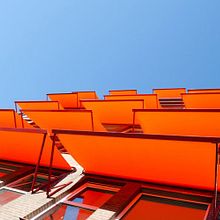 System 2000 Pivot Arm Awnings. Architecture project by Shel Jones - 06.08.2017