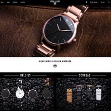 Bellum Watches. Web Development, and Web Design project by Juan Carlos Martinez Mora - 06.08.2017