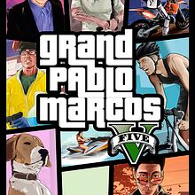 Grand Theft Auto V Fan Art. Ilustração vetorial e Ilustração tradicional projeto de Fran Recio Gandia - 08.06.2017