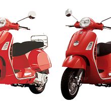 Vectorización VESPA. Vector Illustration project by Sara Sintes - 06.09.2014