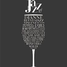 Camiseta Vijazz 2017. Graphic Design project by Sara Sintes - 05.22.2017