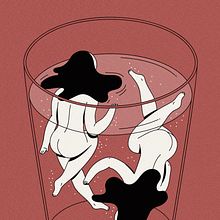 "Teardrops". Un progetto di Design, Graphic design, Illustrazione tradizionale e Illustrazione vettoriale di Hugo Giner - 09.06.2017