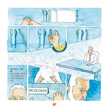 U n   d í a   c u a l q u i e r a. Fine Arts, Comic, Character Design, Graphic Design, and Traditional illustration project by Patricia Sanjuán - 05.09.2017