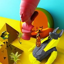Mi Proyecto Final ¡Egipto!                 . Art Direction project by David Mendoza - 06.10.2017