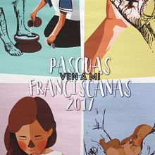 Pascuas franciscanas 2017. Un progetto di Character design, Graphic design e Illustrazione vettoriale di Natalia Martín - 11.03.2017