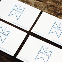 Tarjetas Marisa Montojo. Graphic Design project by Natalia Martín - 10.11.2016