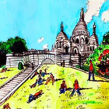 Moleskine. Fine Arts, and Traditional illustration project by Paula de Lucas - 06.12.2017