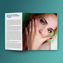 Maquetación estilo revista - Plan de Marketing Digital NIVEA Beauté. Editorial Design, and Graphic Design project by Elia Pérez de Miguel - 05.22.2017