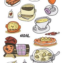 Lámina invierno. Traditional illustration, and Vector Illustration project by Araceli Plata Jiménez - 06.12.2017